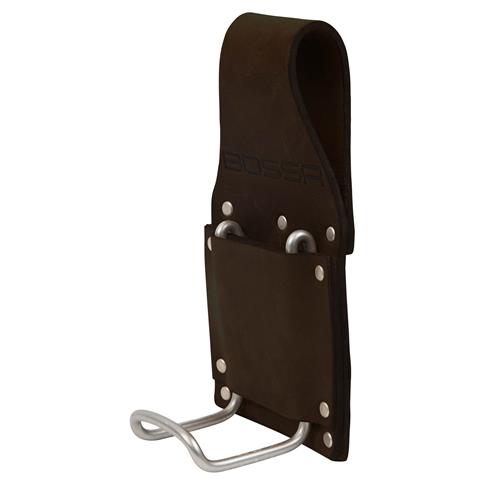 BOSSA Dark Brown Leather Hammer Holder