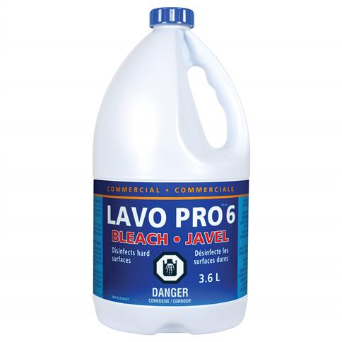 LAVO PRO 6 044015 3.6 L Liquid Bleach