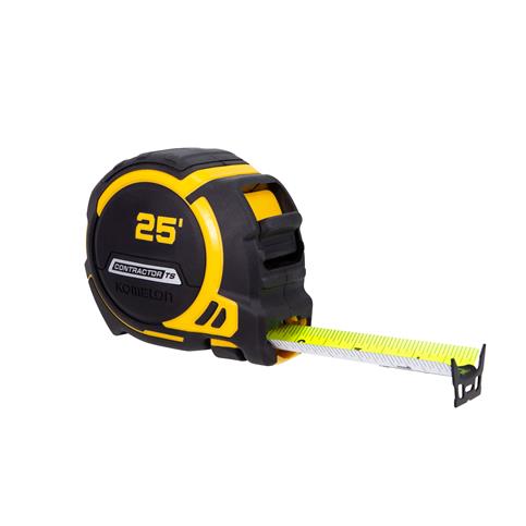 Komelon Contractor TS 25ft, 1-1/4in. wide blade Tape Measure