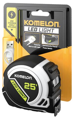 Komelon LED Imperial 25ft. Tape Measure