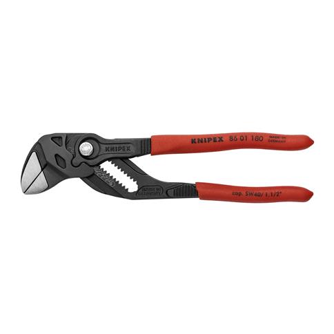 KNIPEX 86 01 180 SBA BLACK PLIERS WRENCH 7"