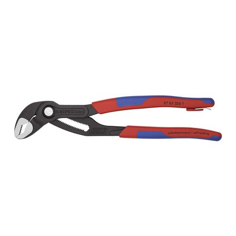 KNIPEX 87 01 250 T BKA COBRA HIGH-TECH WATER PUMP PLIER 10"