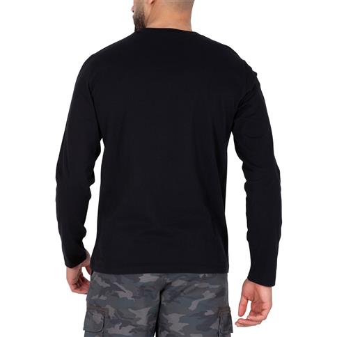 Duradrive Compass Camo Print Long Sleeve Crew Neck T-shirt