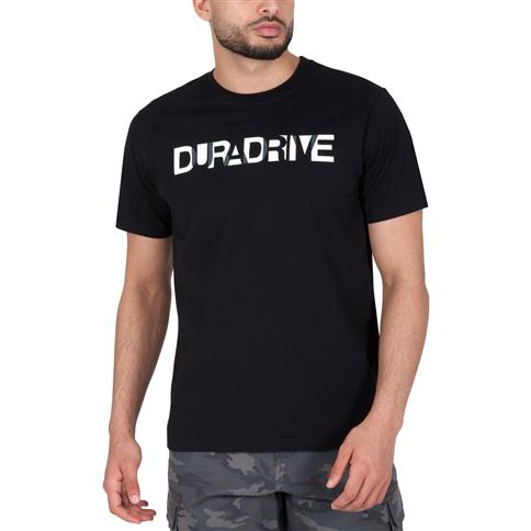 Duradrive Overlap Print Short Sleeve Crew Neck T-shirt