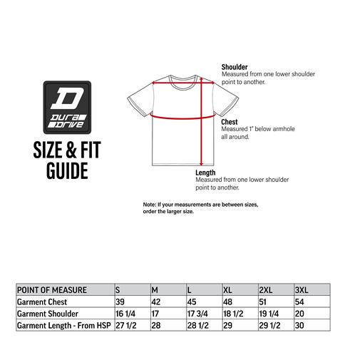 Duradrive Overlap Print Short Sleeve Crew Neck T-shirt