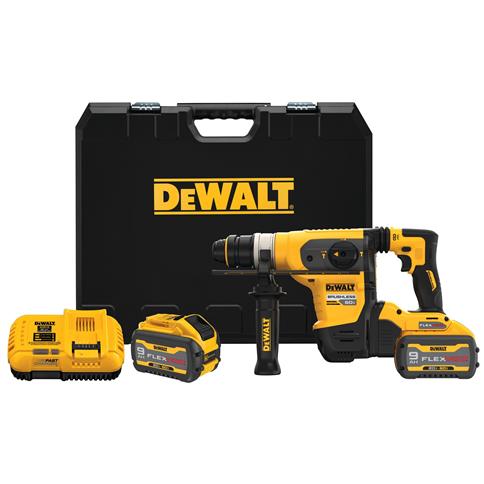 DEWALT DCH416X2 60VMAX FLEX SDS PLUS HAMMER KIT 1-1/4"6.0AH