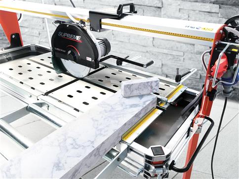 BATTIPAV 150S Supreme 12-in. Tile Rail Bridge Saw 