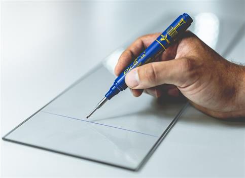 PICA Ink Deep Hole Marker (Blue)