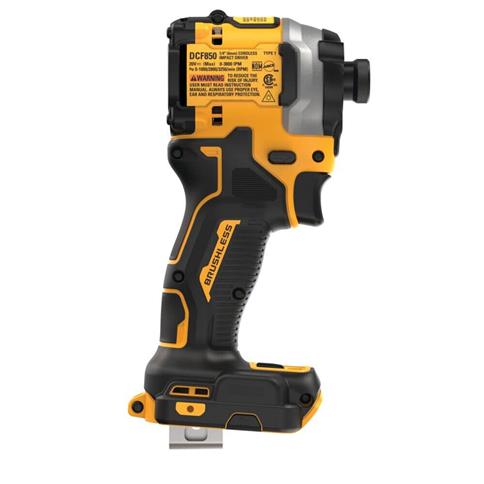 Dewalt DCF850B Atomic 20-Volt MAX 1/4 in. Brushless Cordless 3-Speed Impact Driver (Tool Only)