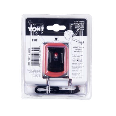 VONT Compact 25ft. Tape Measure