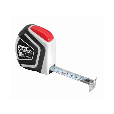 Kapro 5m/16 ft. Self Locking Optivision Magnetic Imperial/Metric Tape Measure