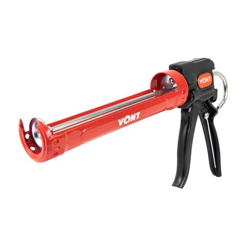 VONT 300mL Single 26:1 Heavy-Duty High-Thrust Cartridge Manual Caulking Sealant Gun