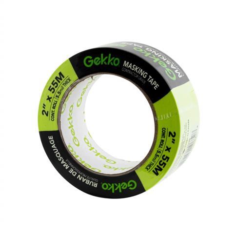 GEKKO 2 in. x 180 ft. UV Green Masking Painter's Tape