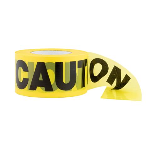 Gekko 3 in. x 1,000 ft. Yellow Caution Safety Tape