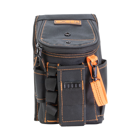 BOSSA BY DURADRIVE UTILITY POUCH WITH A SECURED ZIPPER LID