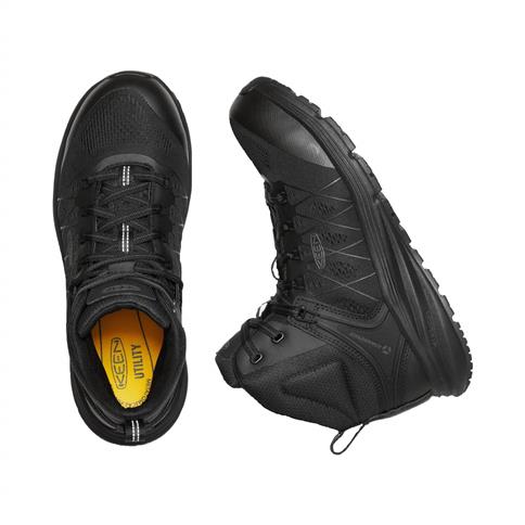 KEEN 1026793 Men's CSA Black Vista Energy Mid Carbon Fibre Toe Safety Shoes