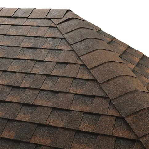 GAF Seal-A-ridge Hip & Ridge Cap - Hickory