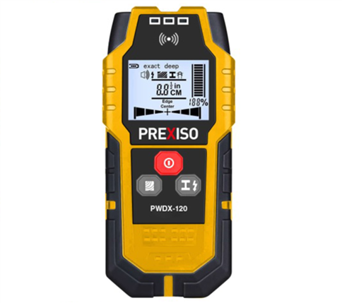 PREXISO PWDX-120 Digital Detector Wood, Wire, & Metals