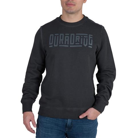 DURADRIVE Concrete Vintage Wash Sweatshirt with 3D Print