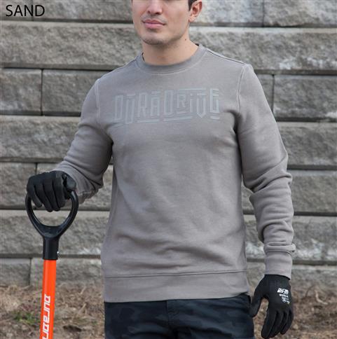 DURADRIVE Concrete Vintage Wash Sweatshirt with 3D Print