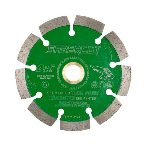  SABERCUT TUCK POINT DIAMOND BLADE 4-1/2" X 7/8 -5/8"