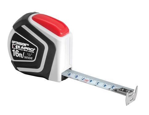 Kapro 16 ft. Self Locking Optivision Tape Measure