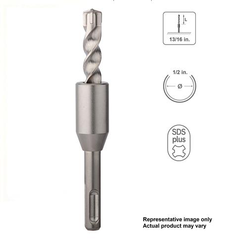 SABERCUT 1/2 In. x 13/16 In. SDS Plus 3 Cutter Stop Bit