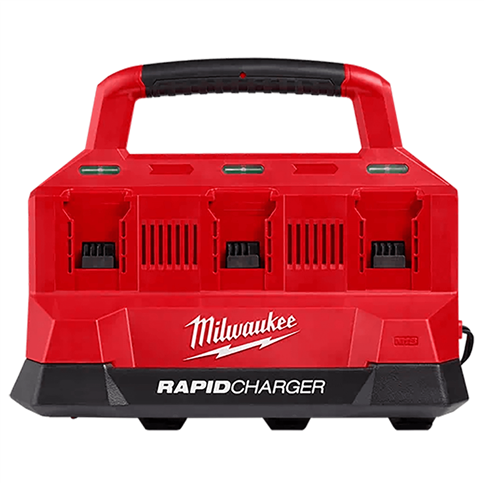 Milwaukee 48-59-1809 M18 Packout Six Bay Rapid Charger