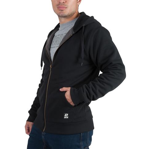 VAGABOND Waffle Lined Zipper Hoodie