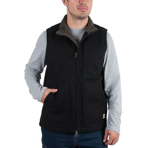 SHERPA Washed Duck Mock-Neck Vest