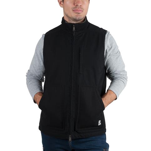 SHERPA Washed Duck Mock-Neck Vest