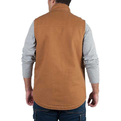 SHERPA Washed Duck Mock-Neck Vest