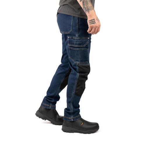 Maverick Fleece Lined Work Jeans With Knee-Pad Pockets