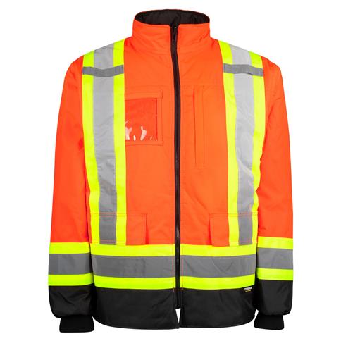 TERRA 7-In-1 Hi-Vis Insulated Waterproof Jacket