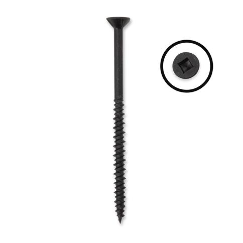 DuraDrive #8 x 2-1/2 in. Low Root Zinc Coated Flat Head Square Drive Flooring Screws (2,500-Box)