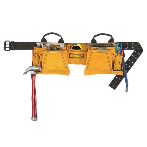 KUNY'S/DEWALT DG5372 CARPENTER'S SUEDE APRON