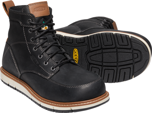 KEEN 1021335 CSA SAN JOSE 6" BOOTS - BLACK