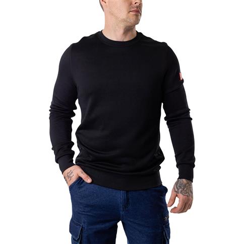 DuraDrive EDGE cotton-nylon stretch performance sweatshirt with a size zipper pocket