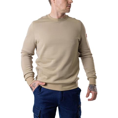 DuraDrive EDGE cotton-nylon stretch performance sweatshirt with a size zipper pocket