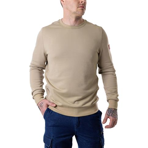 DuraDrive EDGE cotton-nylon stretch performance sweatshirt with a size zipper pocket