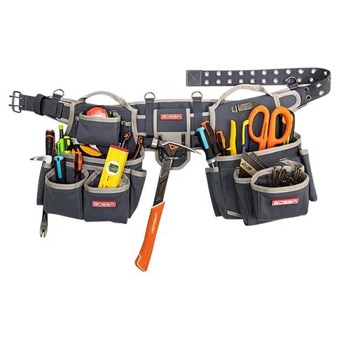 BOSSA Red Label Edge Contractor's Nylon Toolbelt System