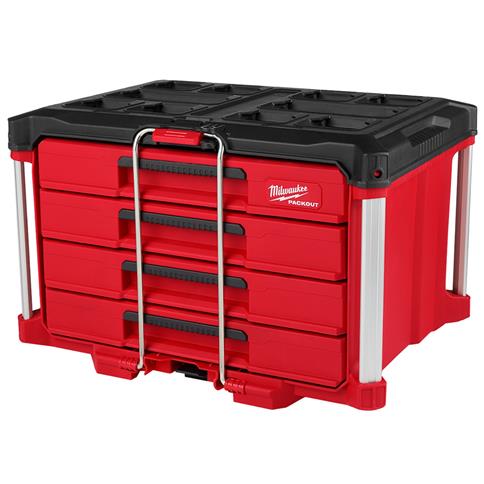 MILWAUKEE 48-22-8444 PACKOUT 4-Drawer Tool Box