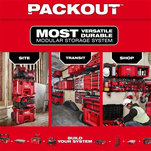 MILWAUKEE 48-22-8399 PACKOUT 3PC Packout Twist To Lock Mount