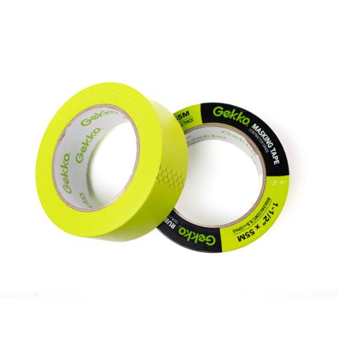 GEKKO 1-1/2 in. x 180 ft. UV Green Masking Painter's Tape