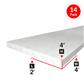 Bead Board 4 in. x 2 ft. x 4 ft. Rigid Foam Board Insulation (14-Piece)