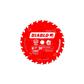 Freud Diablo D0624A 6-1/2 in. 24-Tooth Tracking Point High Density Carbide Tipped Wood Cutting Framing Saw Blade