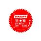Freud Diablo D0740A 7-1/4 in. 40-Tooth High Density Carbide Tipped Finish Trim Wood Cutting Saw Blade