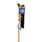 TOOLTECH 123213 24 in. Hardwood Concrete Push Broom with Steel Brace and Handle