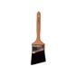 Toolway 2-1/2 in. Wood Handle Black Pure Bristle Angle Paint Brush