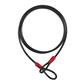 ABUS 10/500 Cobra 3/8 in. x 16 ft. Black Flexible Security Loop Steel Cable